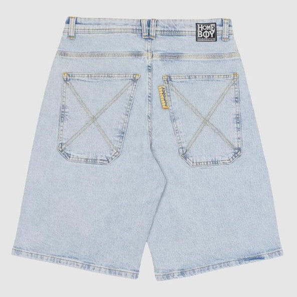 Shorts Homeboy Baggy Denim Blauw 3/7