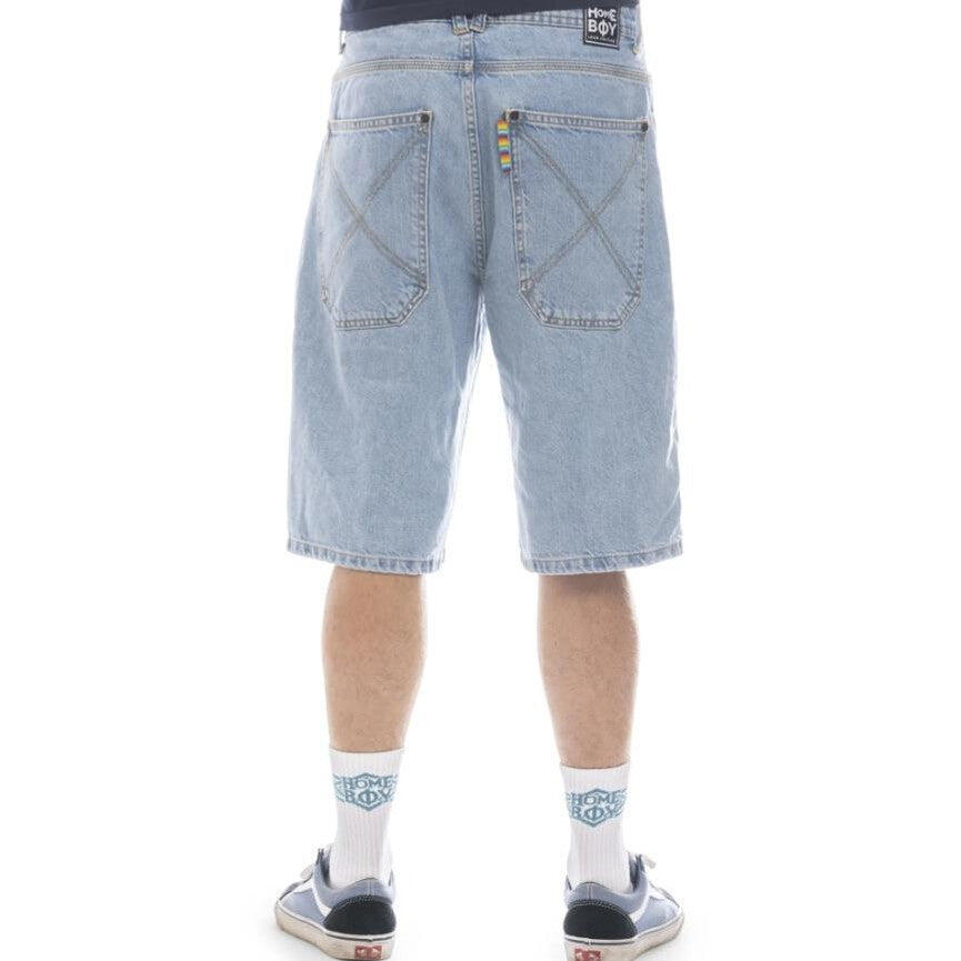 Shorts Homeboy Baggy Denim Blauw 4/7