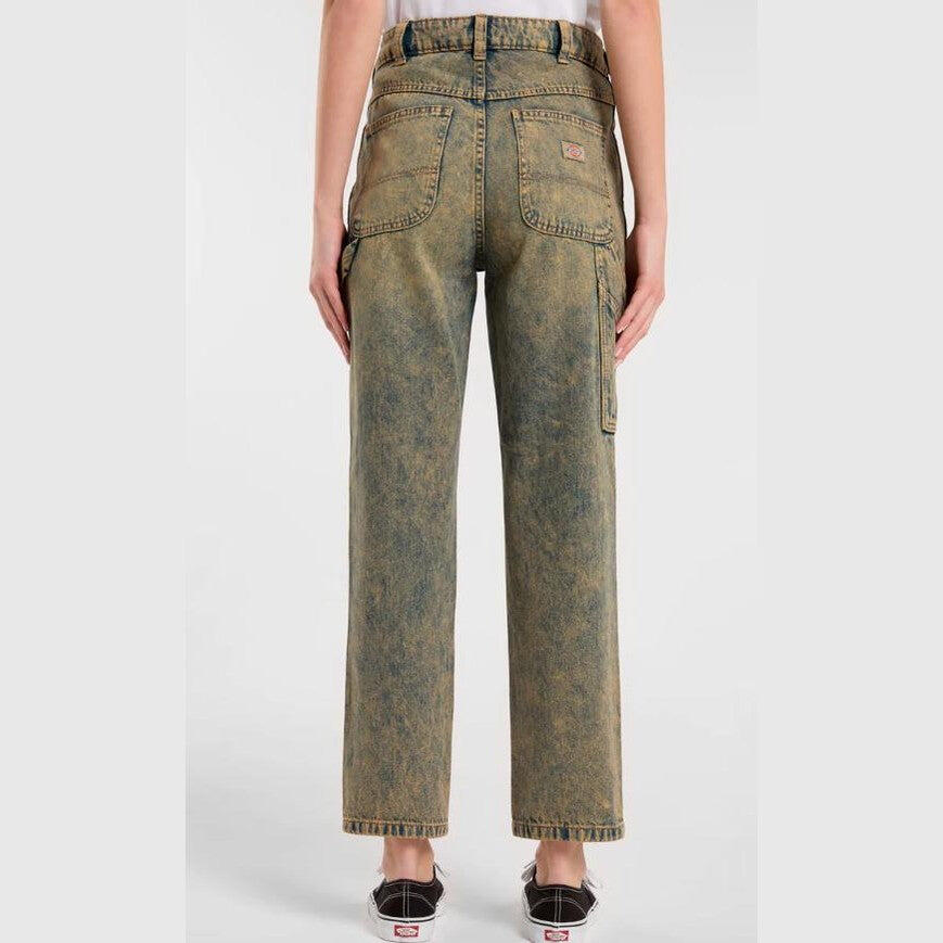 Dickies Ellendale Denim Yellow Trousers 5/7