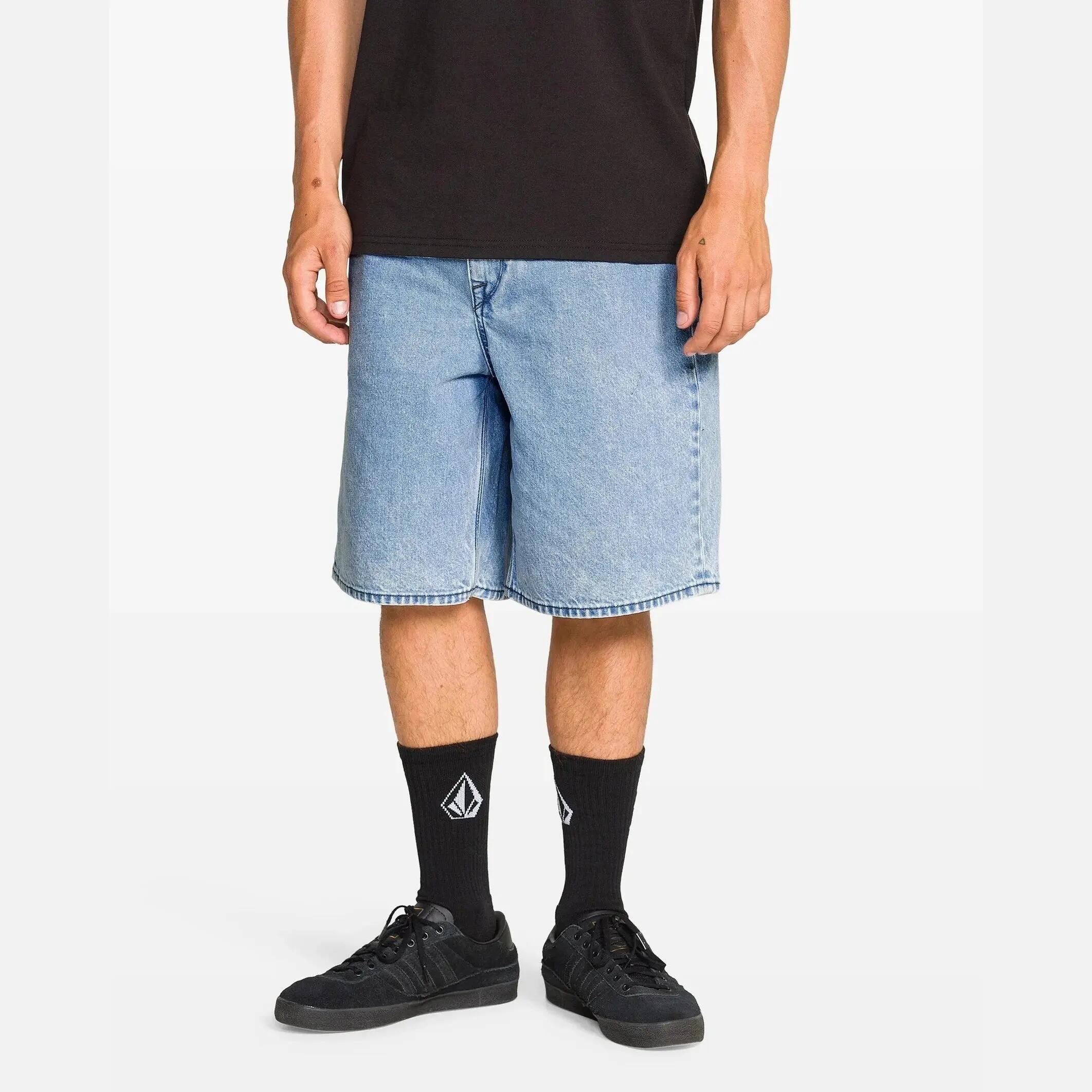 Shorts Volcom Billow Denim Bleu 4/7