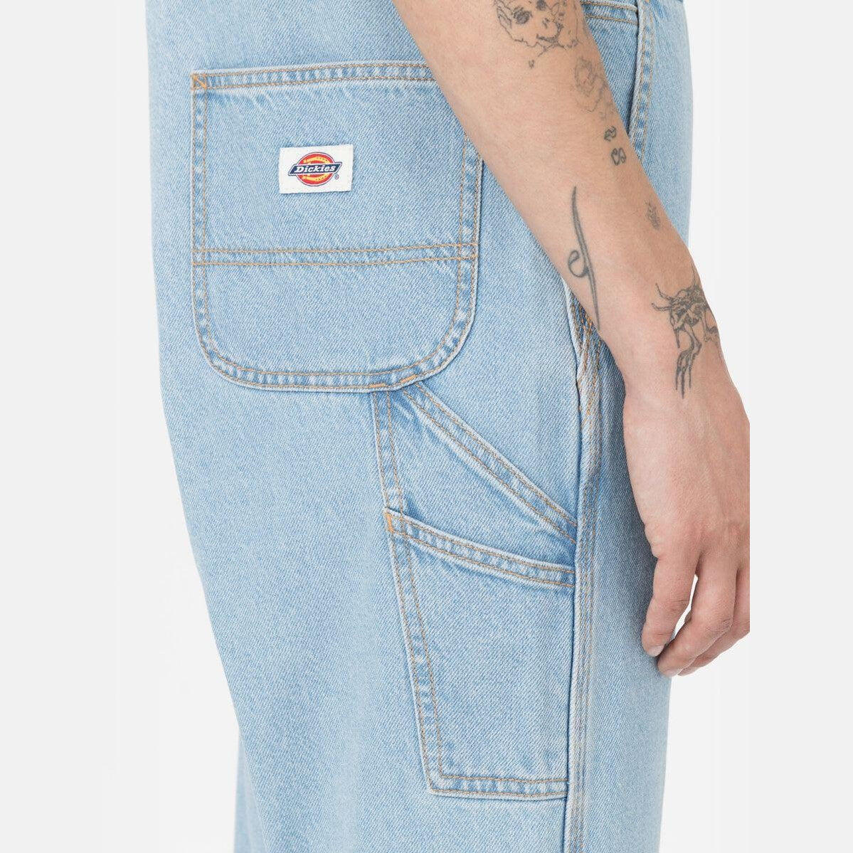 Salopette Dickies en jean classique bleu vintage 6/7