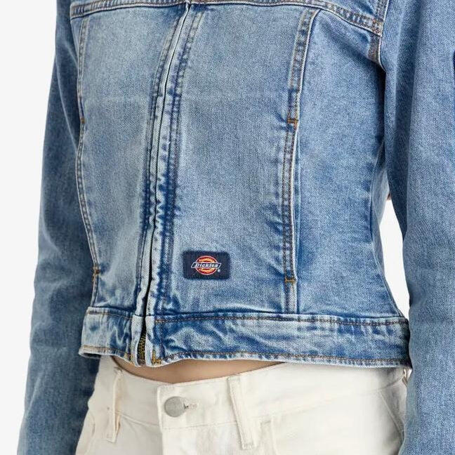 Casaco Slim de Ganga Dickies Lavado Azul Desbotado 4/7