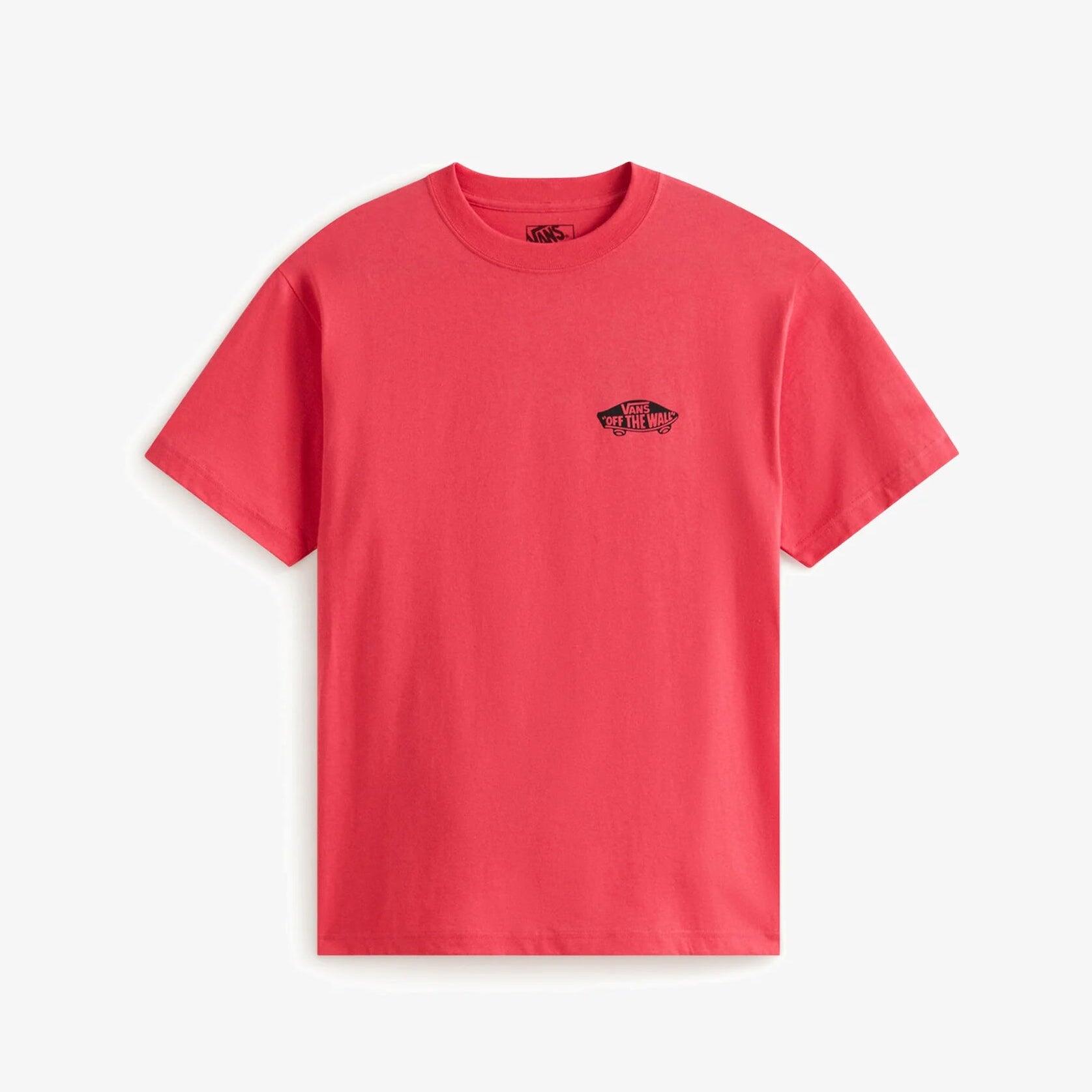 T-shirt Vans Double Standard Rood 3/7