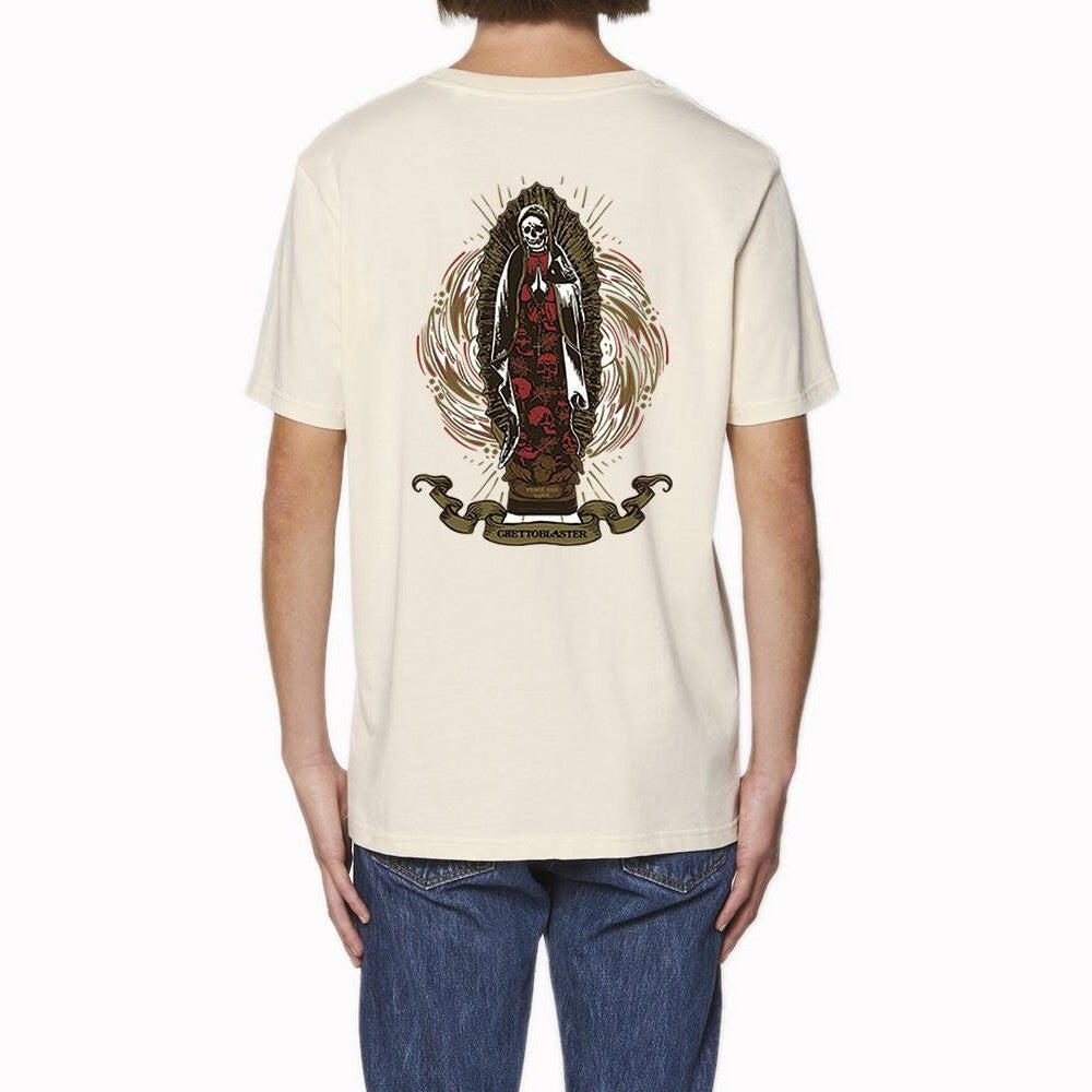 T-shirt unisex Ghettoblaster Guadalupe natuurlijk raw 4/7