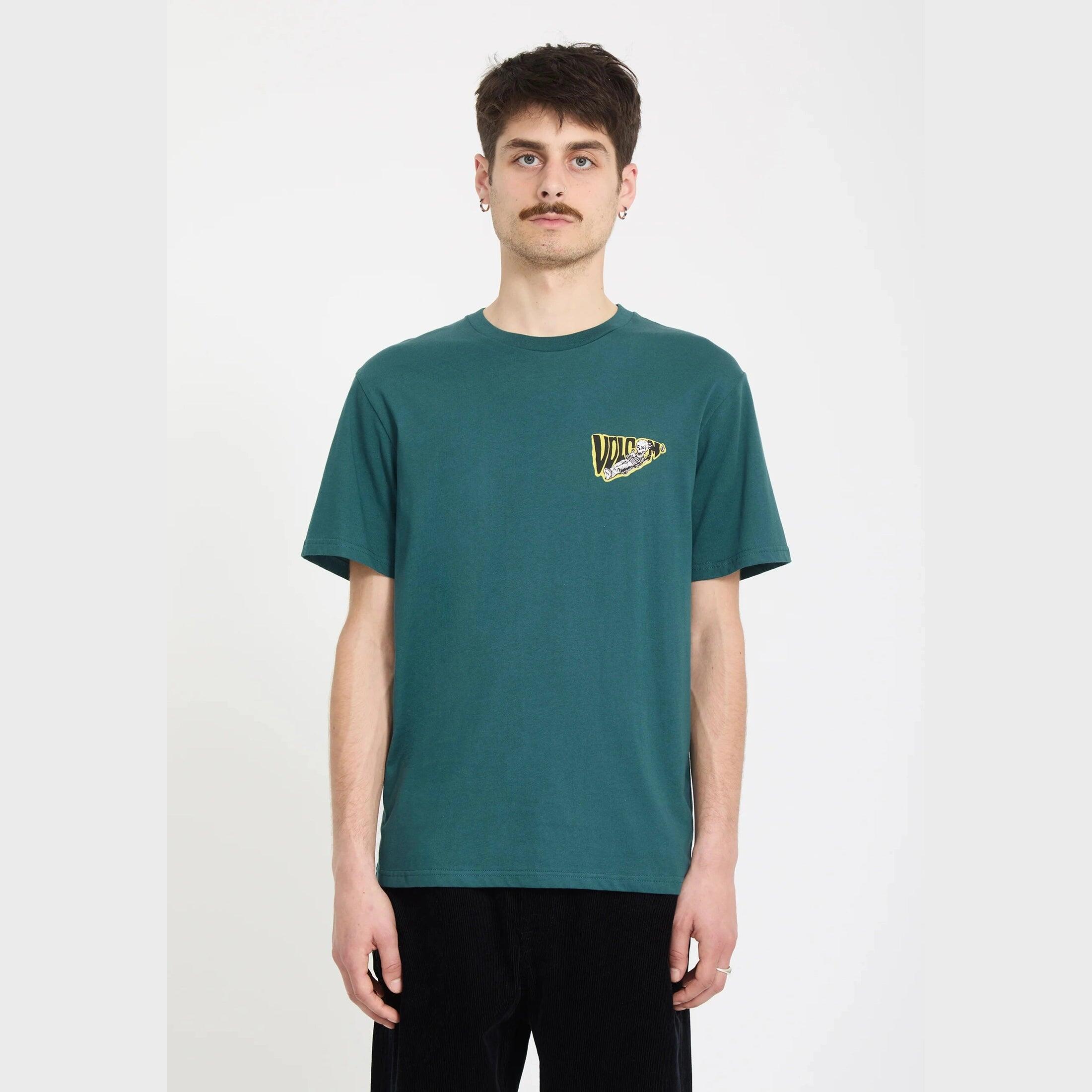 T-shirt Volcom Alix Coffin Verde 4/7