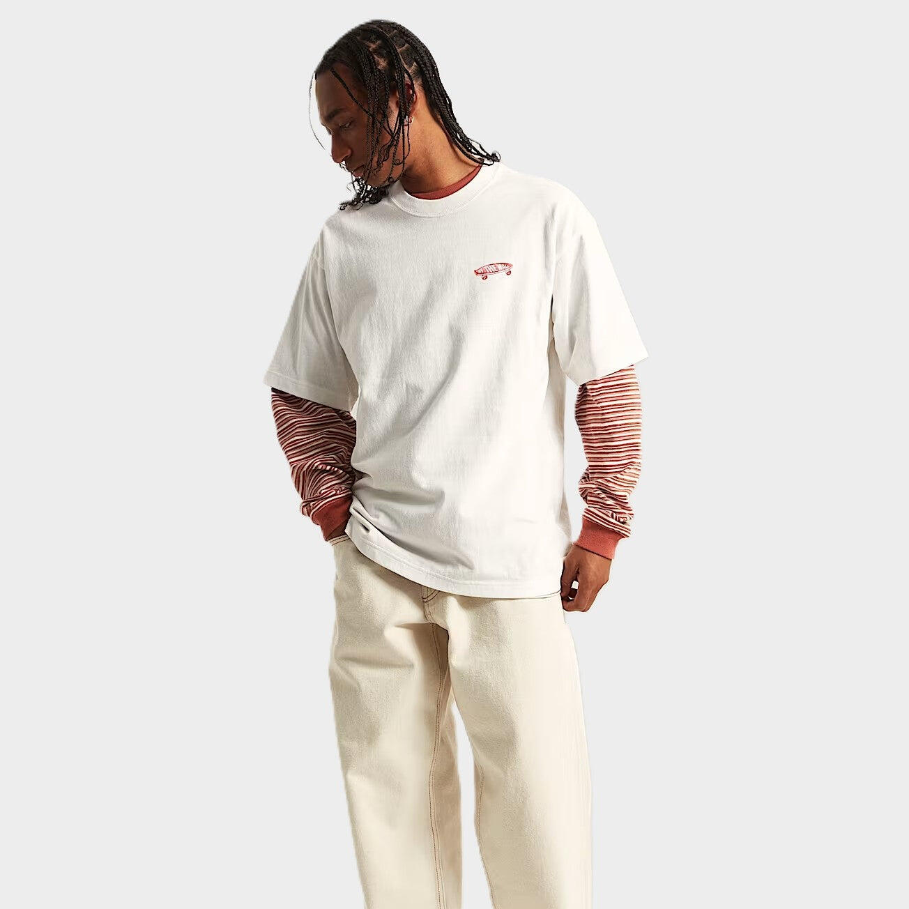 T-shirt Vans Full Deck Branca 6/7