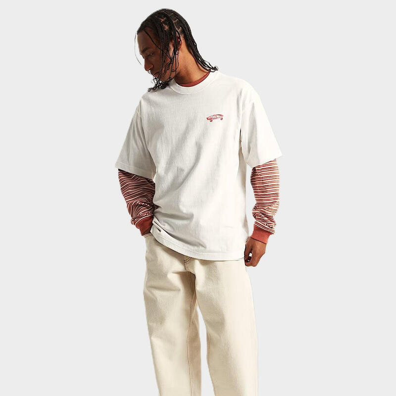 Tricou Vans Full Deck Alb