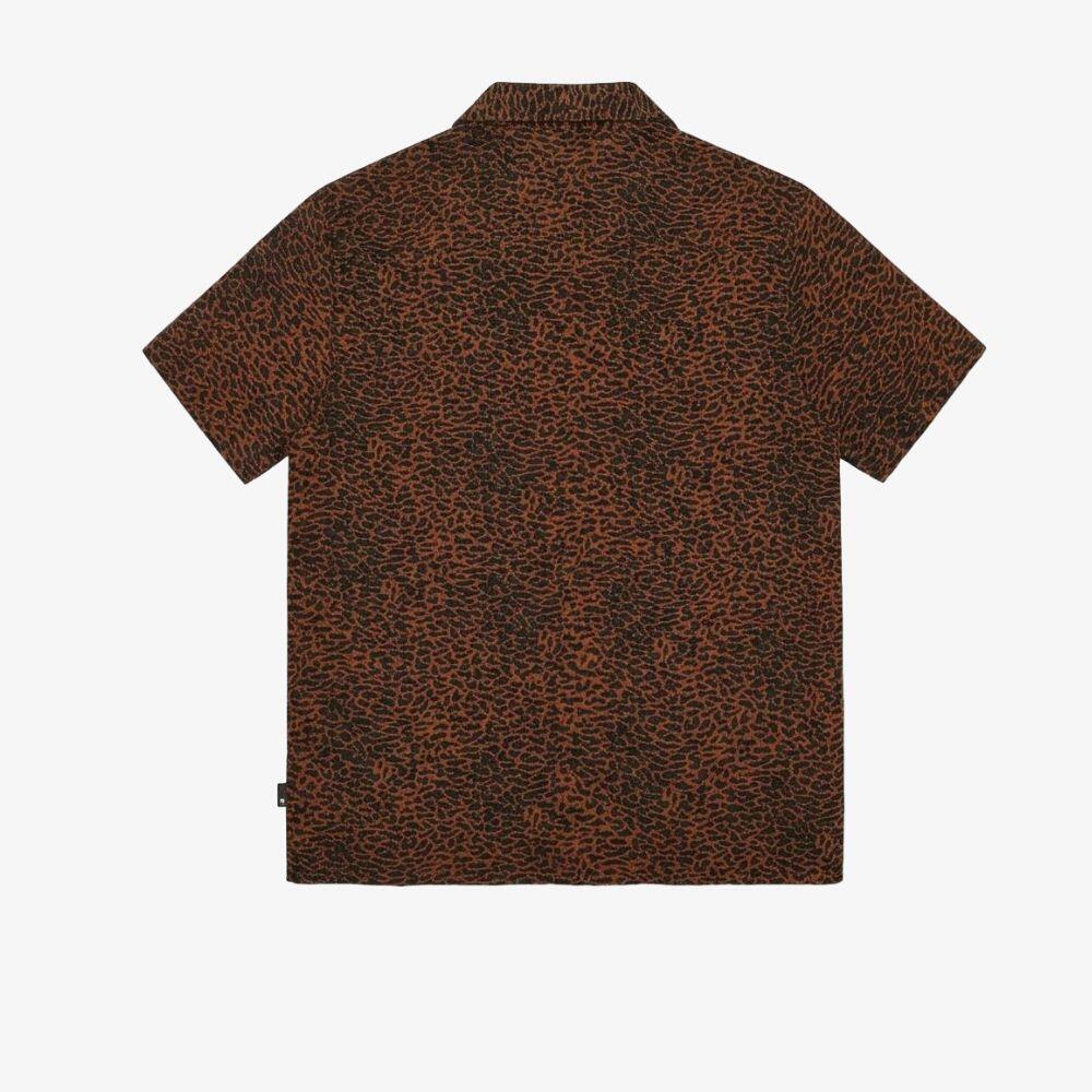 Volcom Utopias Print Brown Horn overhemd 3/7
