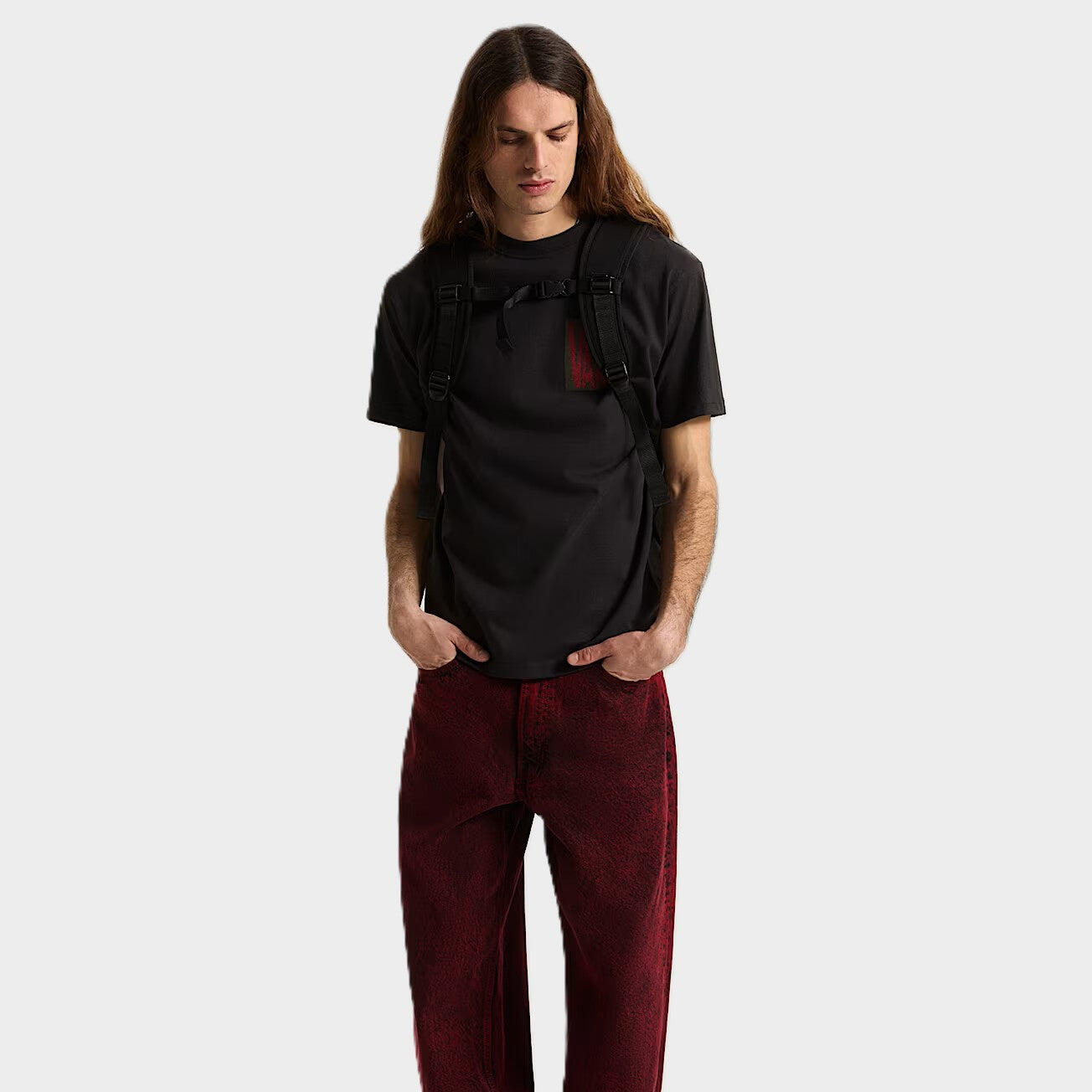 Vans Stretch Stack Crackle Black T-shirt 6/7