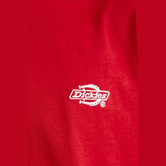 T-shirt Dickies Summerdale Engels Rood 3/7