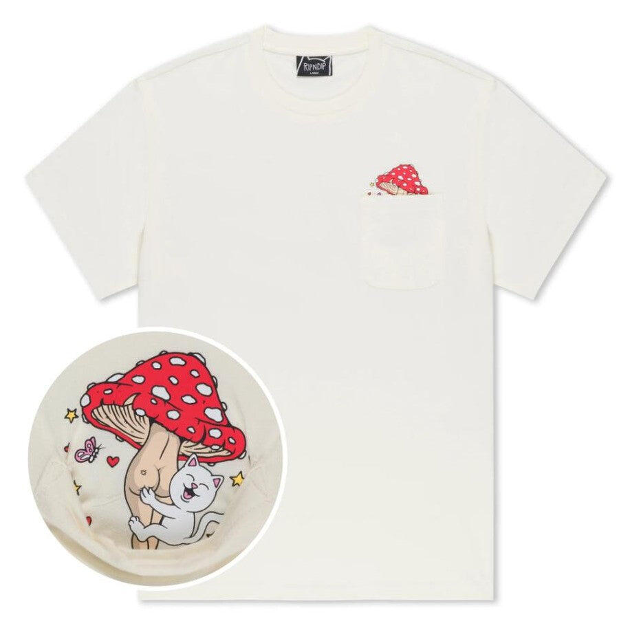 Koszulka Rip n Dip Funny Fungus Pk Beżowa 3/7