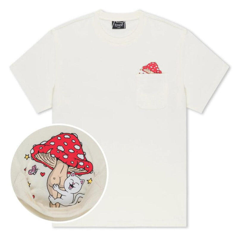 Tricou Rip n Dip Funny Fungus Pk Bej