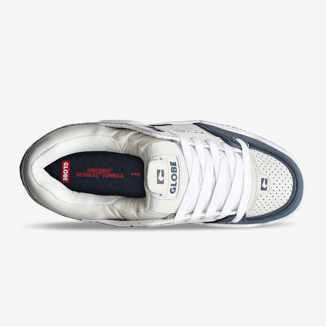 Globe Fusion Grijze Blauwe Sneakers 3/7