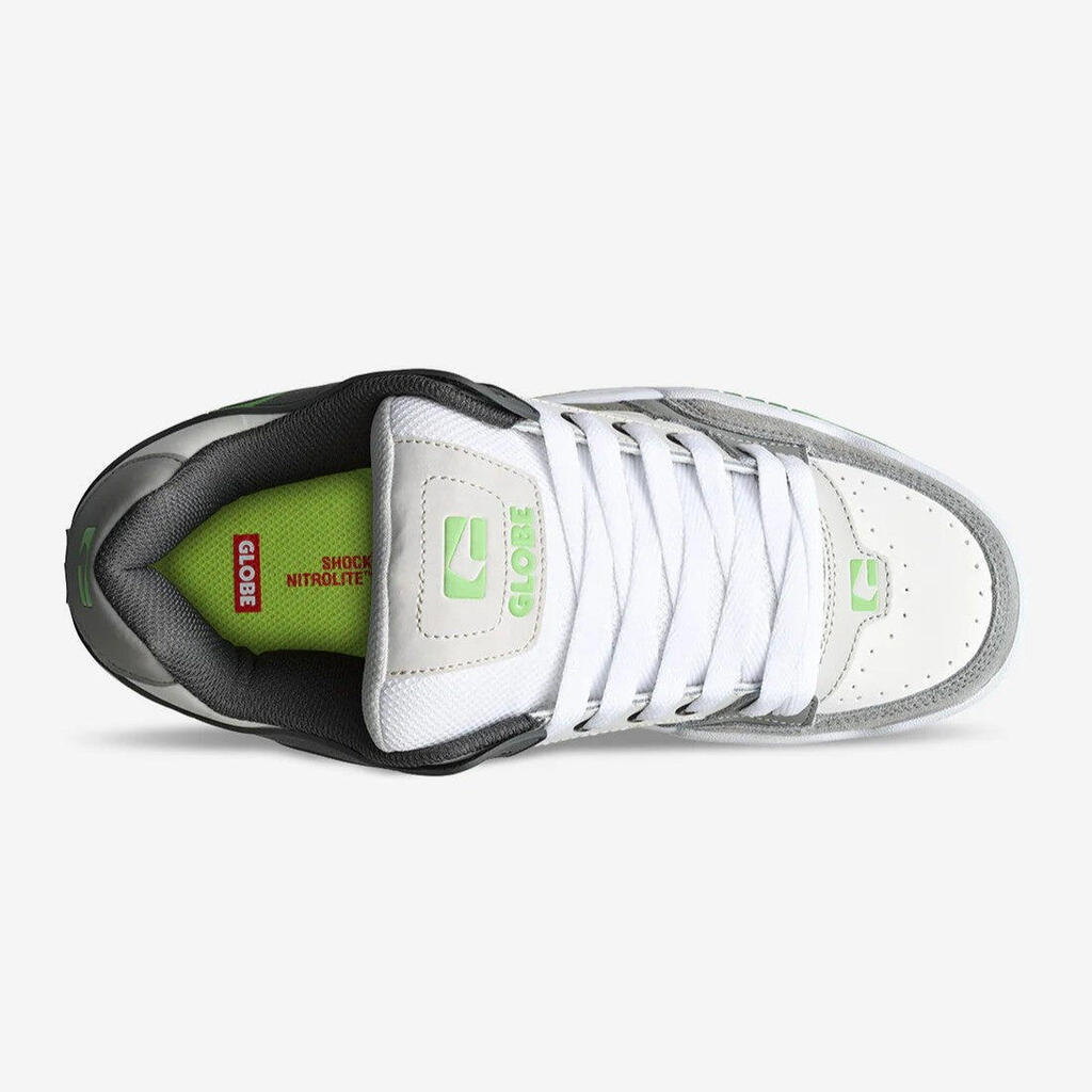 Globe Tilt Lunar Grey Green Sneakers