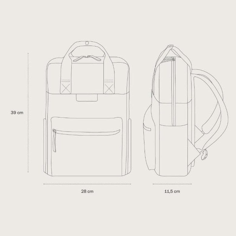 Backpack Kapten & Son Bergen Pro Cord Black 5/7