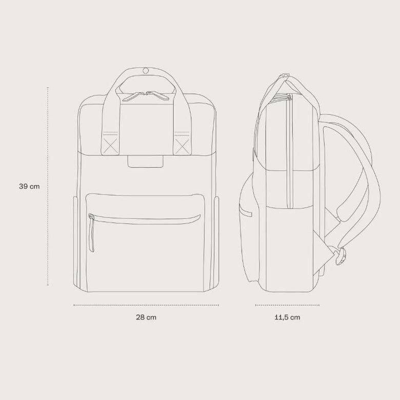 Rucksack Kapten & Son Bergen Pro Fleece Sand 3/7