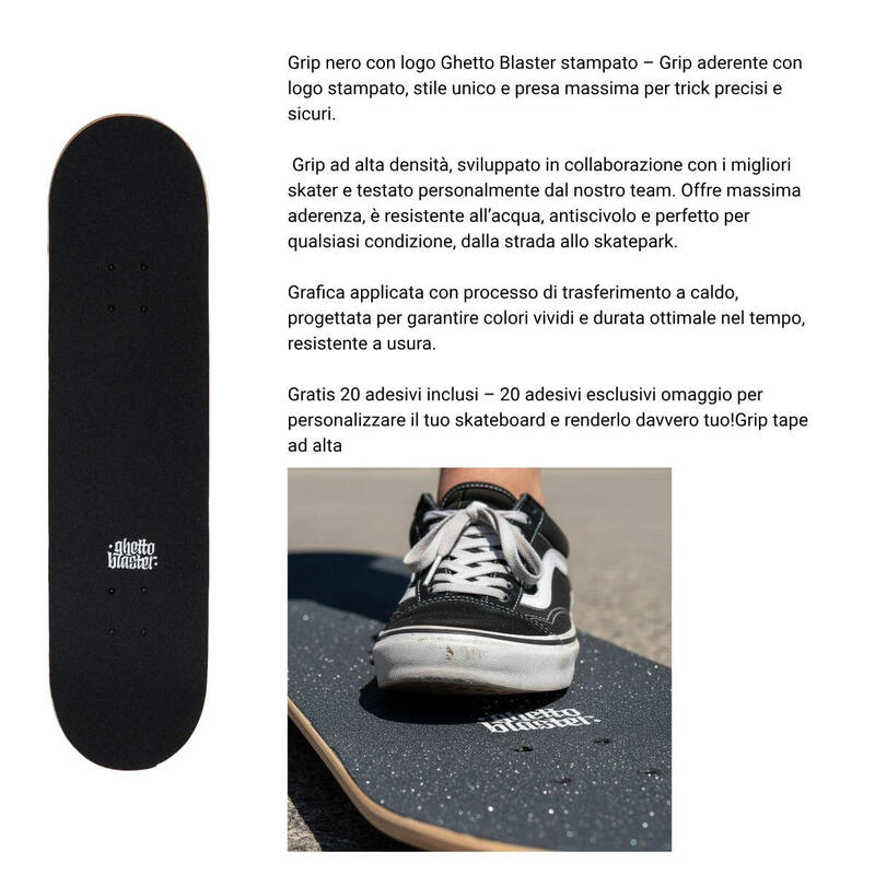 Skate pentru început Kobra roșu 7.8"