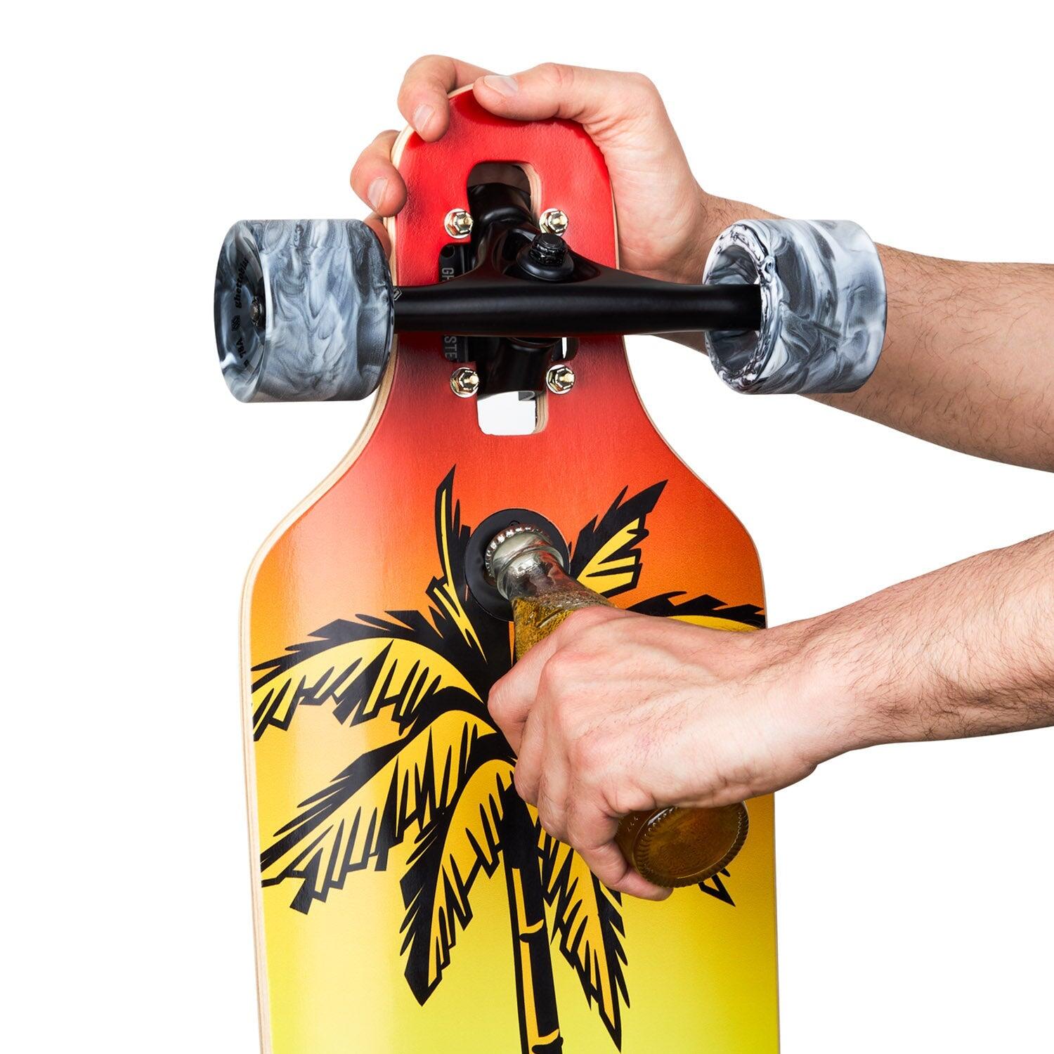 Skateboard Longboard Drop Thru Sand 36" 5/7