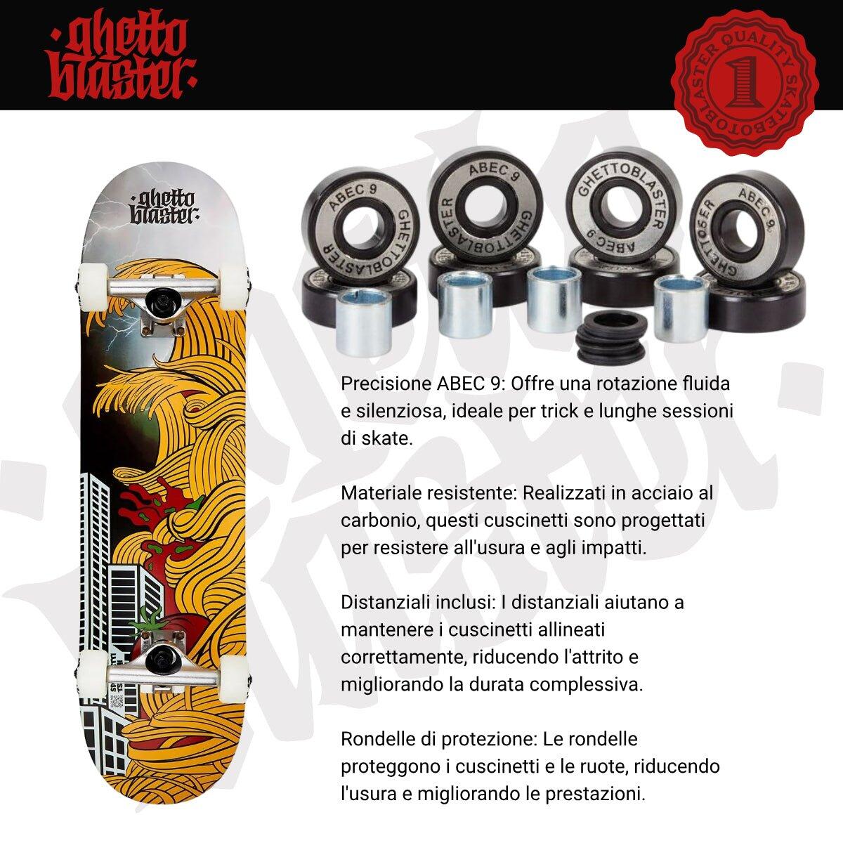 Skateboard Ghettoblaster om te beginnen Tsunami Thuinder 8.0" 6/7