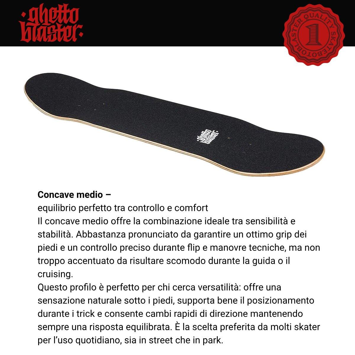 Tavola da skate pre gripped Small Logo Yellow 8.0" 5/7