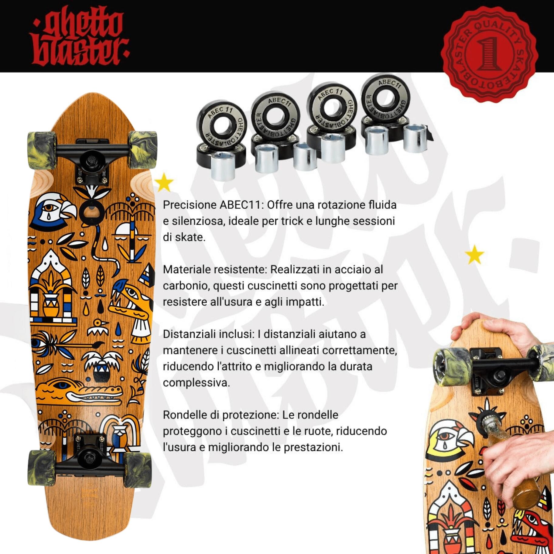 Cruiser Medium Geroglifics 32" 5/8