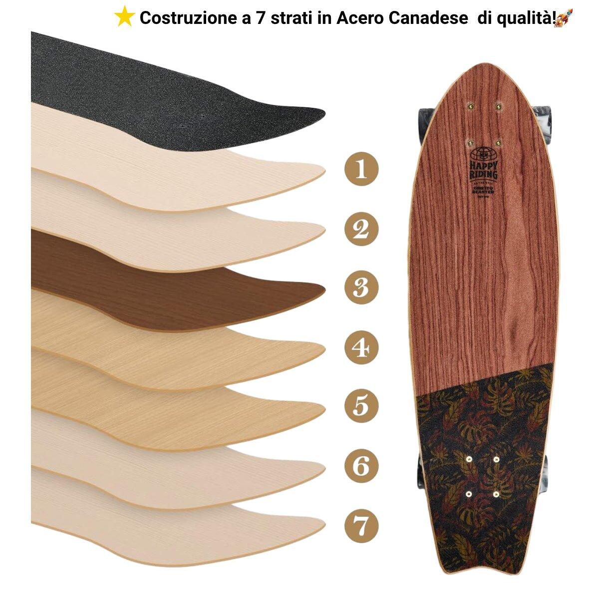 Cruiser Fishtail Tiki Totem 30" 6/7