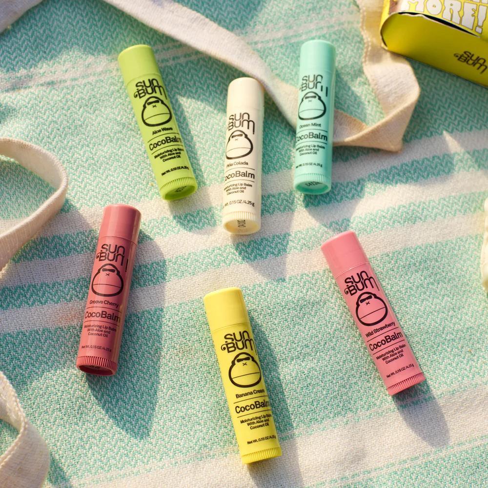 Sun Bum CocoBalm Moinst Lip Balm Ocean Mint 6/7