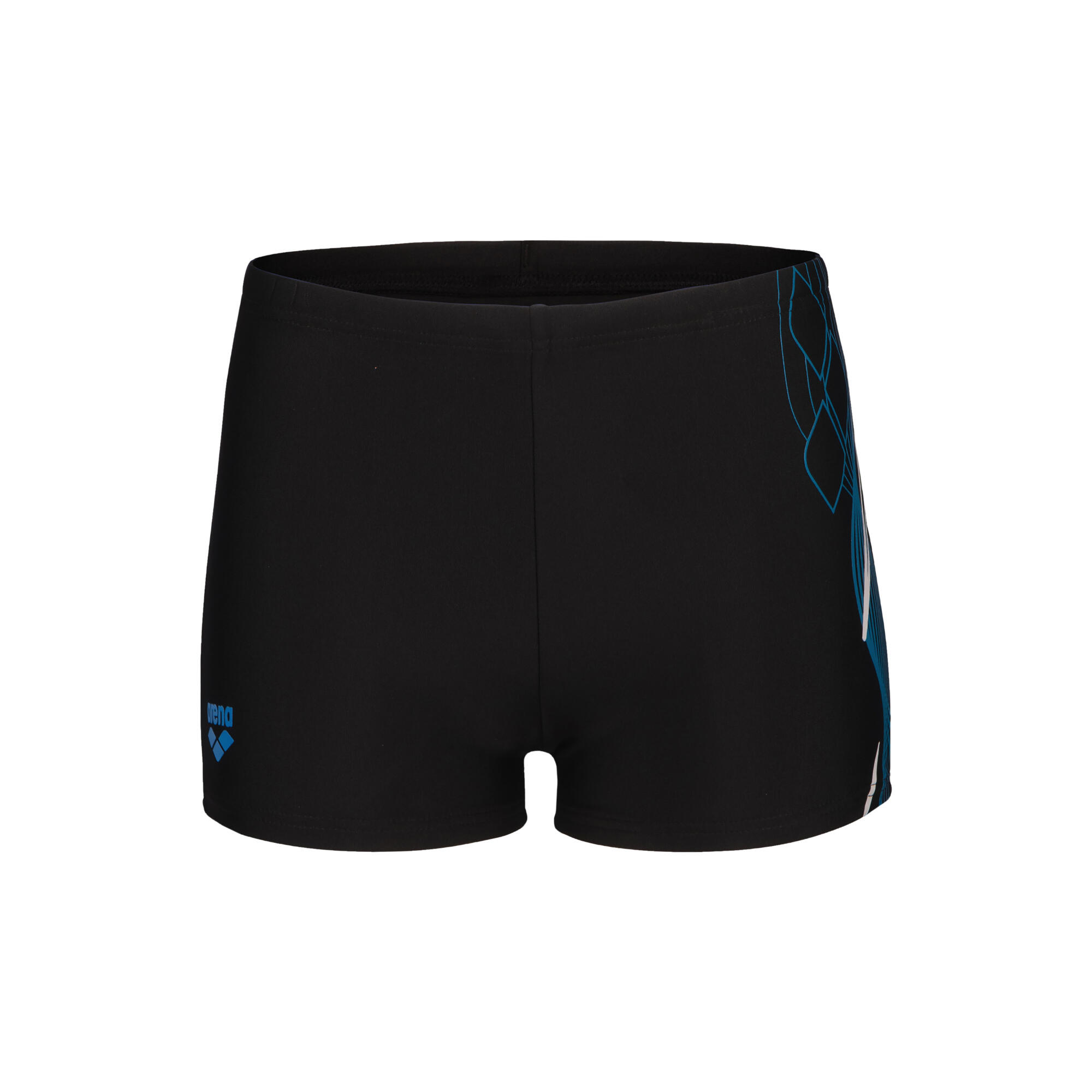 Arena Zwemshort Jongens Zwart/Blauw 008671 6/7