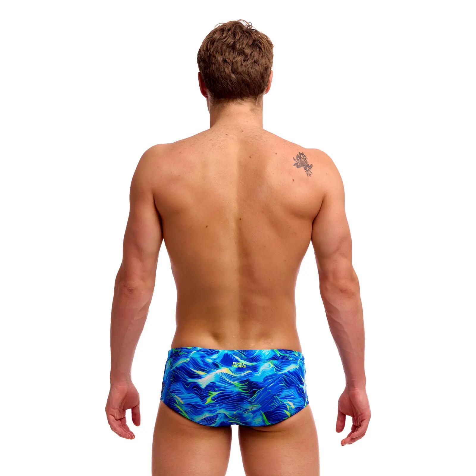 Funky Trunks Badehose Herren Sidewinder Trunk Storm Chaser 9/12