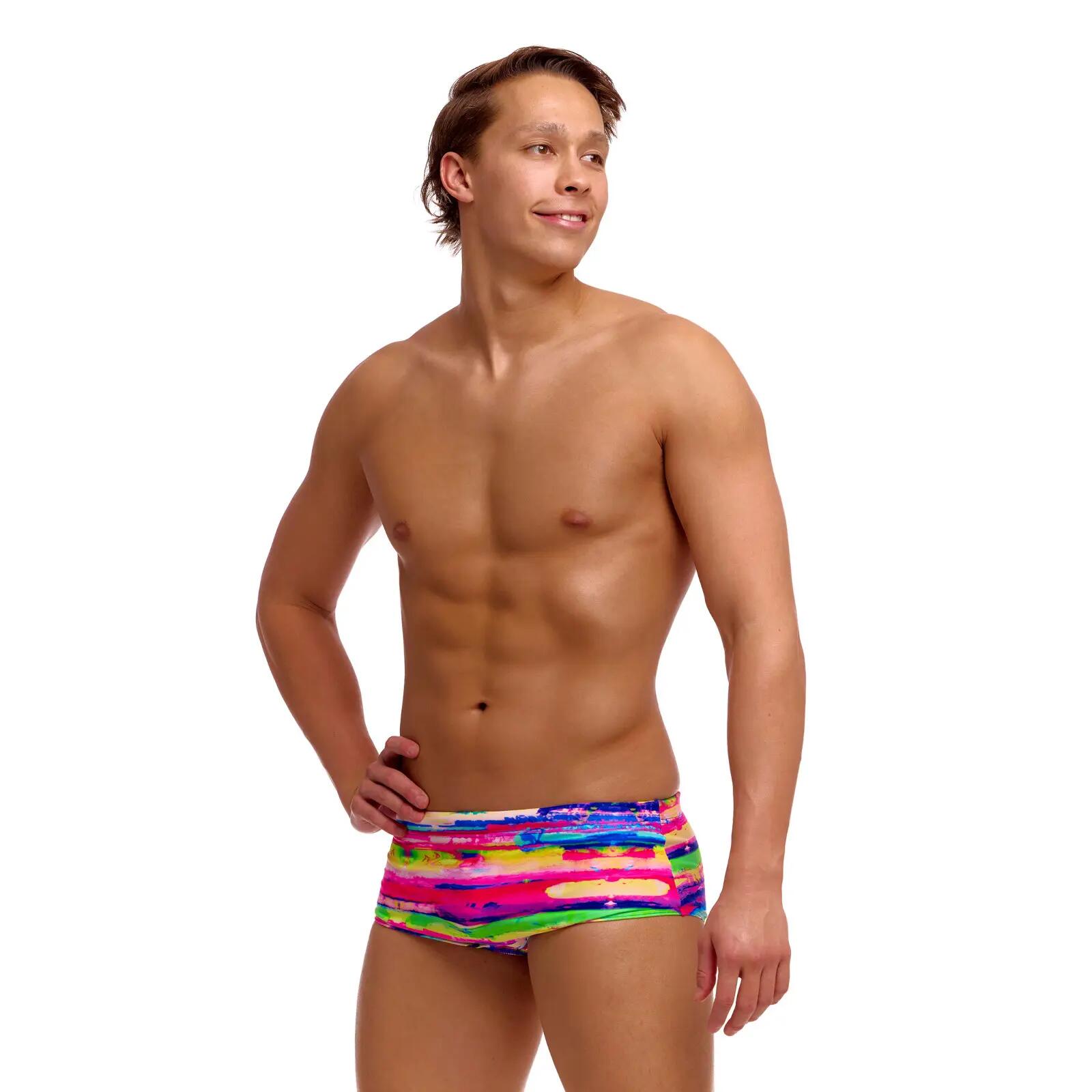 Strój do pływania Funky Trunks Paint Patch - sidewinder 10/12