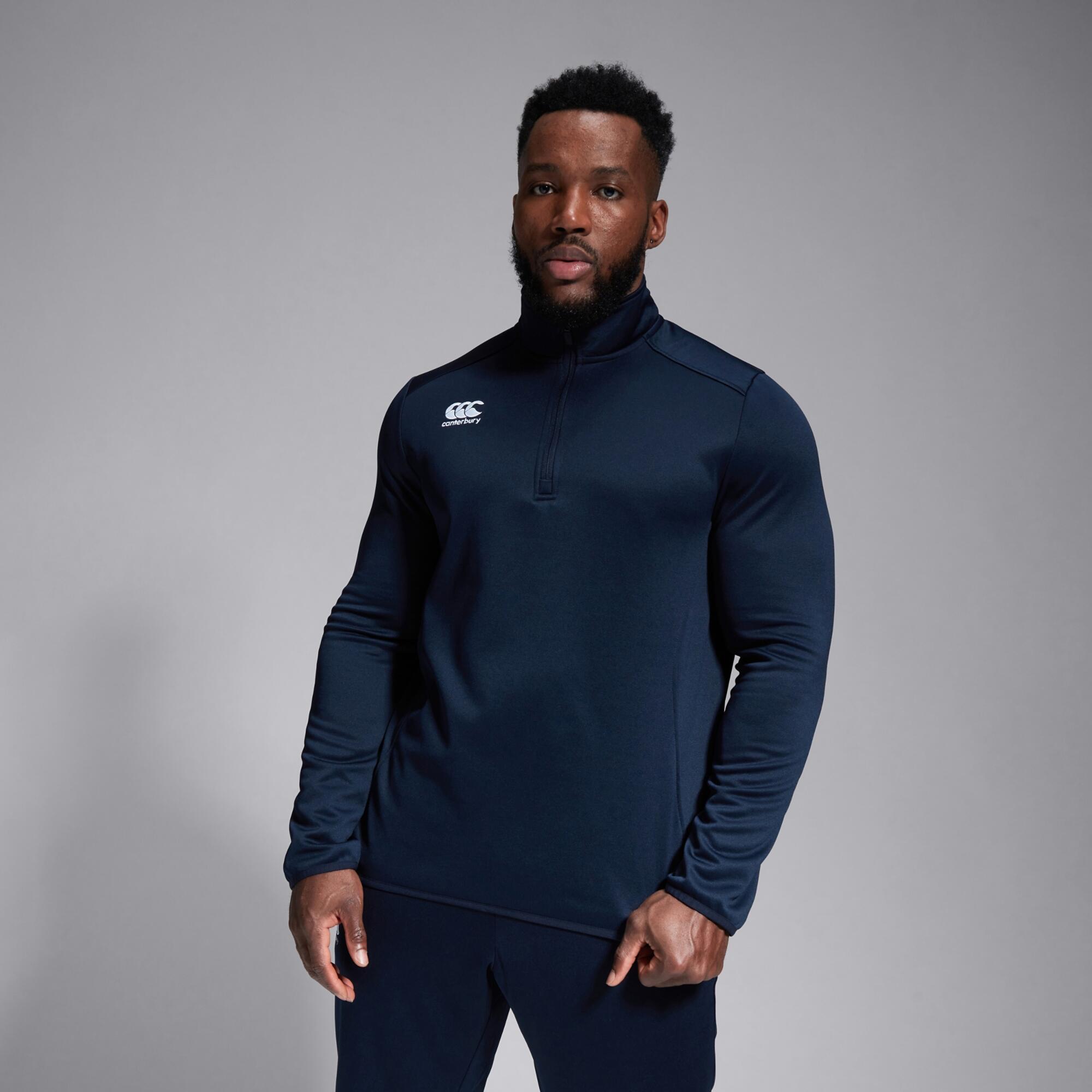 Pull Rugby - Hommes Adultes Marine 3/5