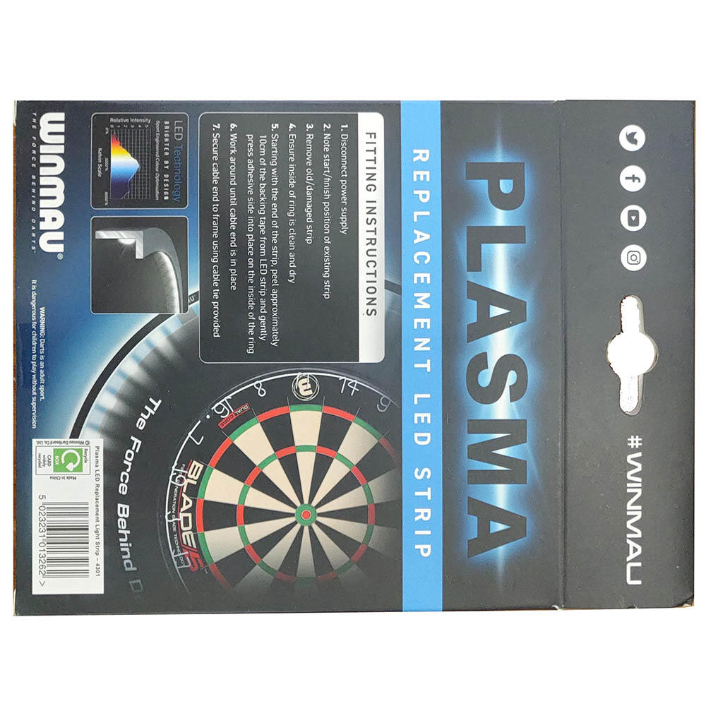 Winmau Plasma LED-Ersatzlichtleiste 3/3