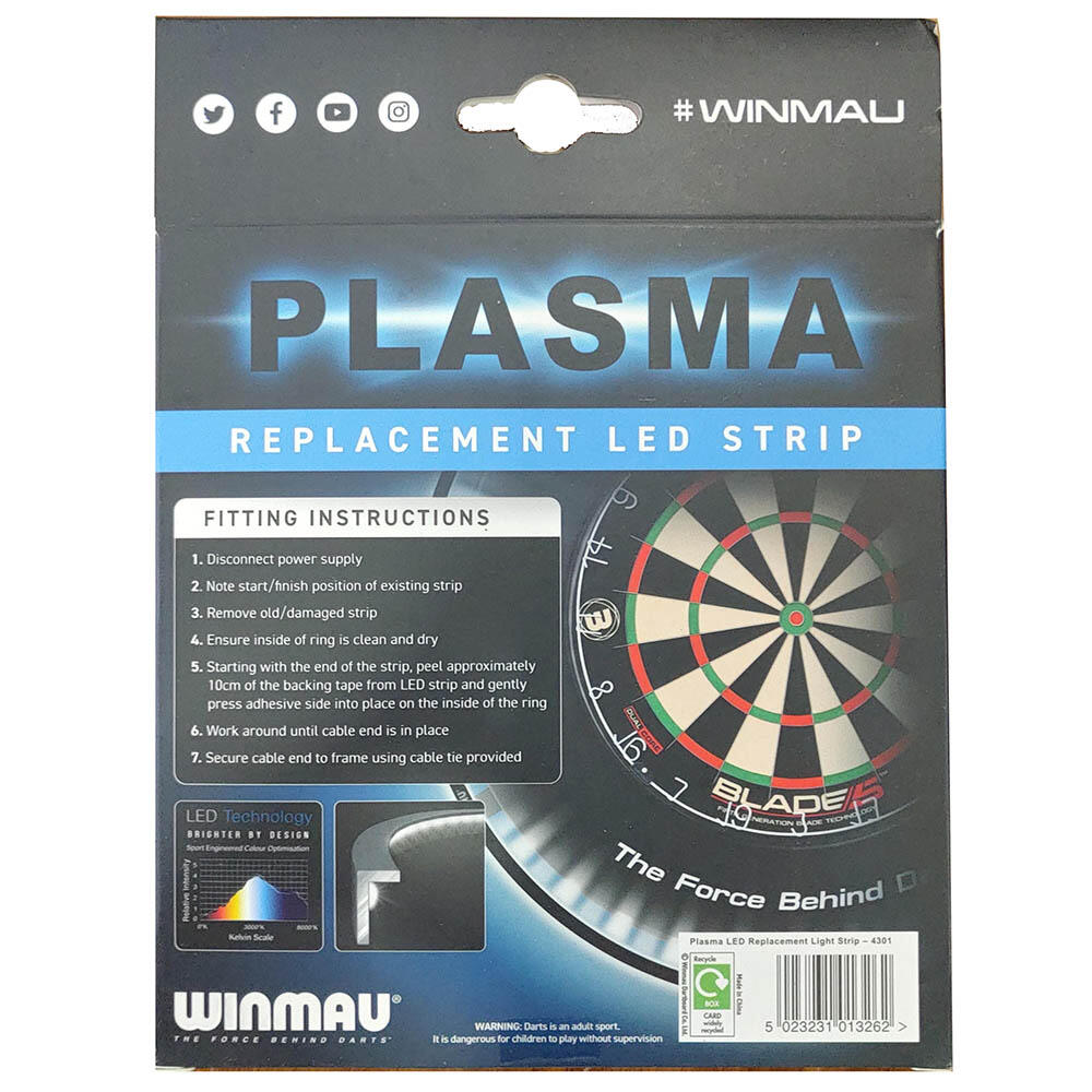 Winmau Plasma LED-Ersatzlichtleiste 2/3