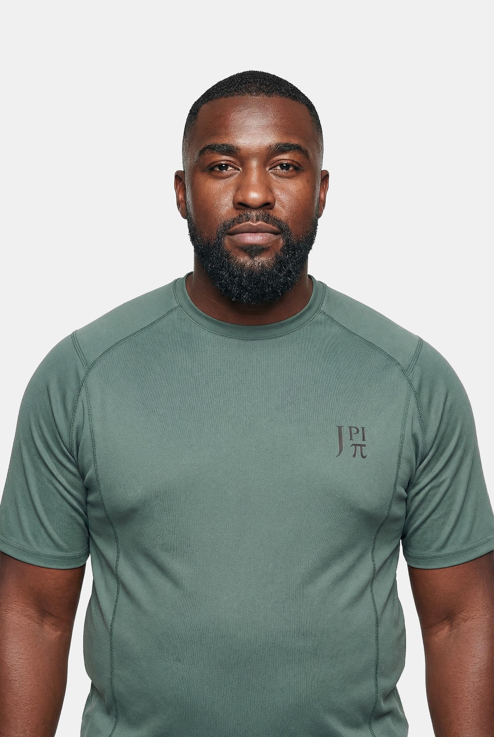 Heren Functioneel shirt FLEXNAMIC® fitness korte mouwen QuickDry 3/7
