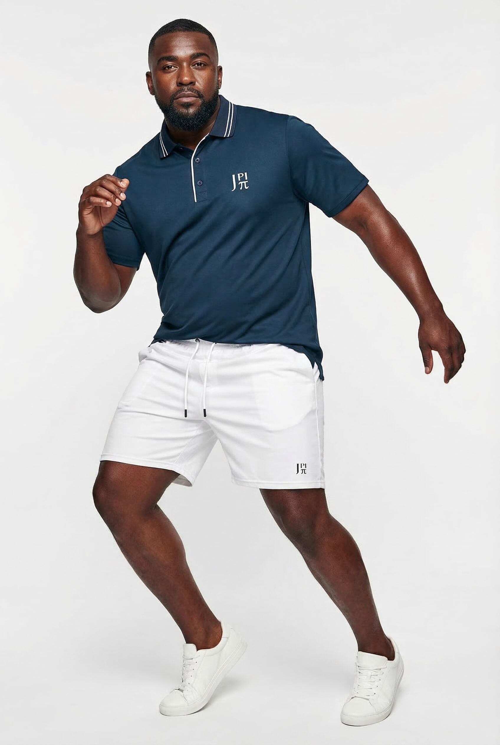 Heren Functioneel poloshirt tennis korte mouwen QuickDry 2/7