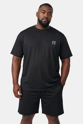 Hommes T-shirt technique pour le tennis. Manches courtes et tissu