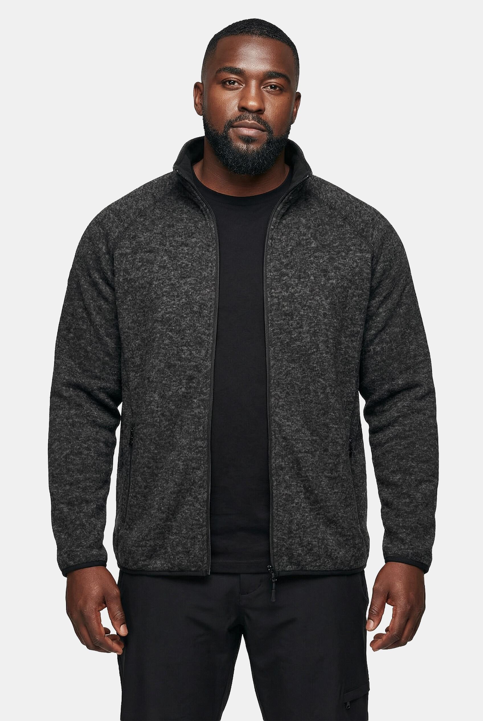 Herren Strickfleece-Jacke 2/7