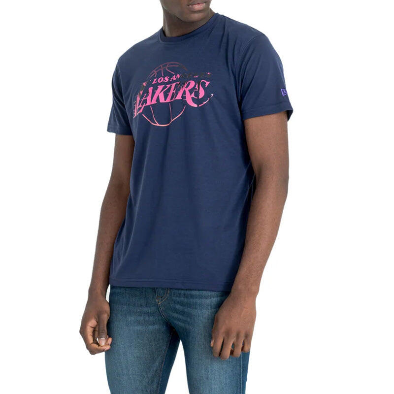 T-shirt da uomo New Era TEE-SHIRT HOMME LOS ANGELES LAKERS COASTAL HEAT NEW ERA 2/5