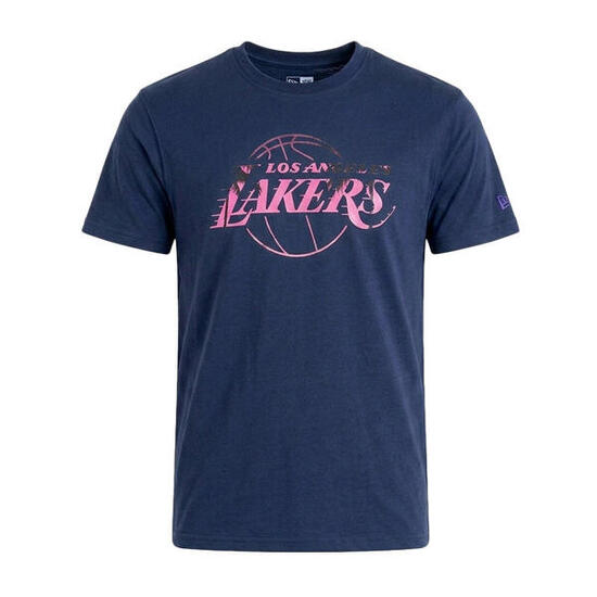 Tee-shirt New Era TEE-SHIRT HOMME LOS ANGELES LAKERS COASTAL HEAT NEW ERA