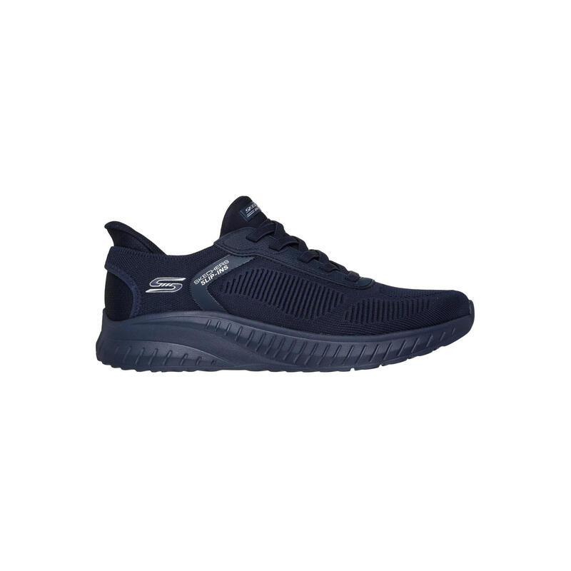 Pantofi sport barbati Skechers Bob Squad Chaos - Solid Step, Albastru
