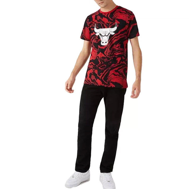 Camiseta New Era TEE-SHIRT HOMME CHICAGO BULLS OIL SLICK PRINT NEW ERA 5/5