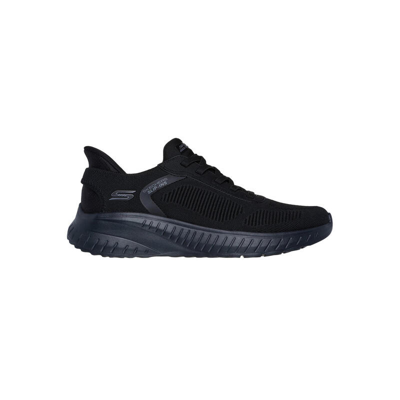 Pantofi sport barbati Skechers Bob Squad Chaos - Solid Step, Negru