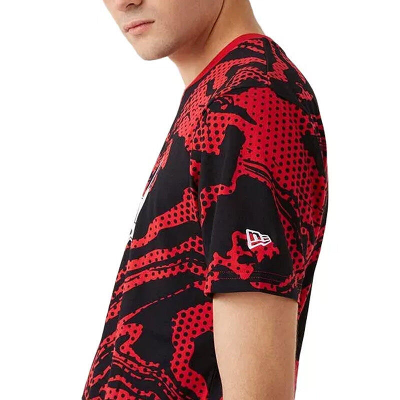 Camiseta New Era TEE-SHIRT HOMME CHICAGO BULLS OIL SLICK PRINT NEW ERA 4/5