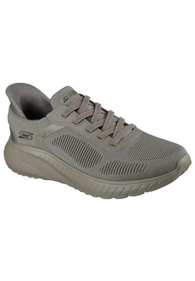 SKECHERS Herren Slip-Ins BOBS Sport Squad Chaos Sneaker 118312 OLV Olive