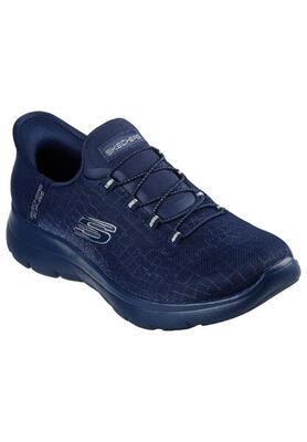 Baskets femme baskets skechers summits-classy night bleu skechers