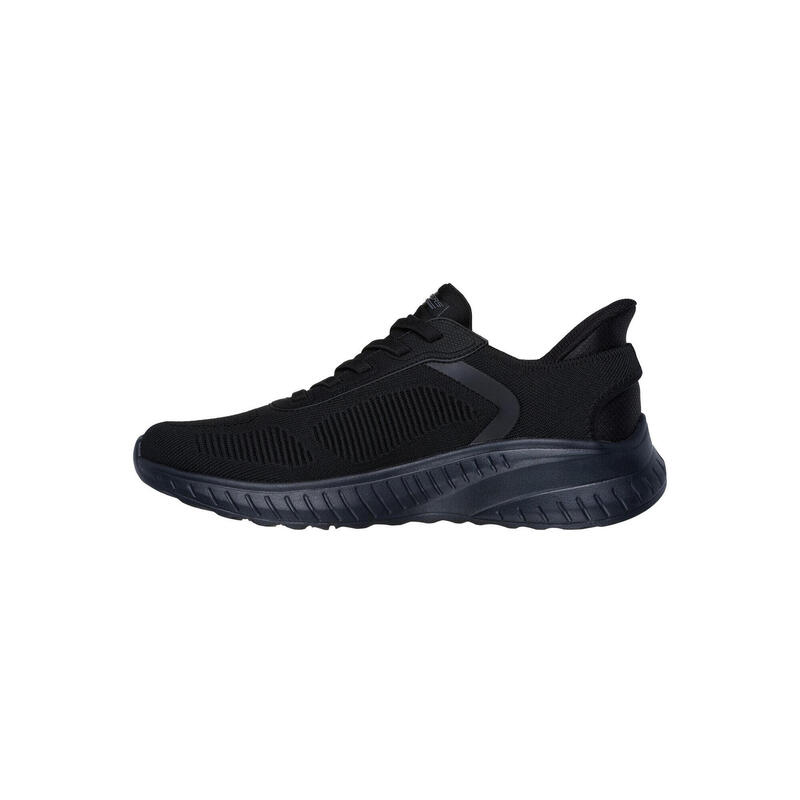 Pantofi sport barbati Skechers Bob Squad Chaos - Solid Step, Negru