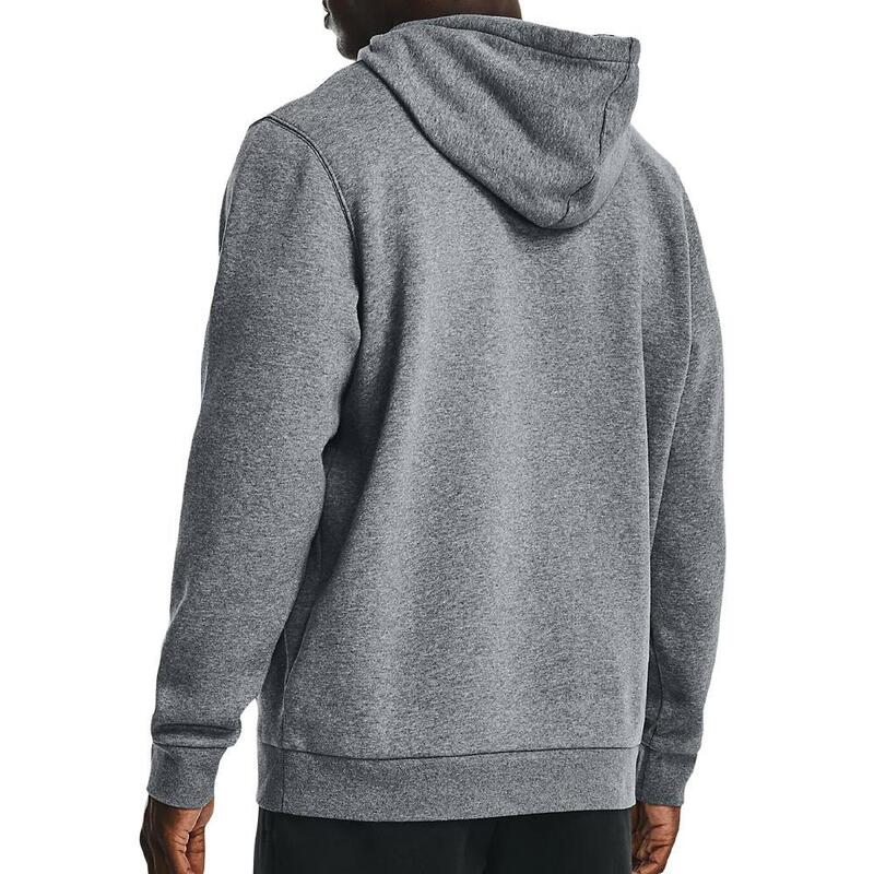 Hanorac pentru bărbați Under Armour Essential Fleece Hoodie Gri Gri