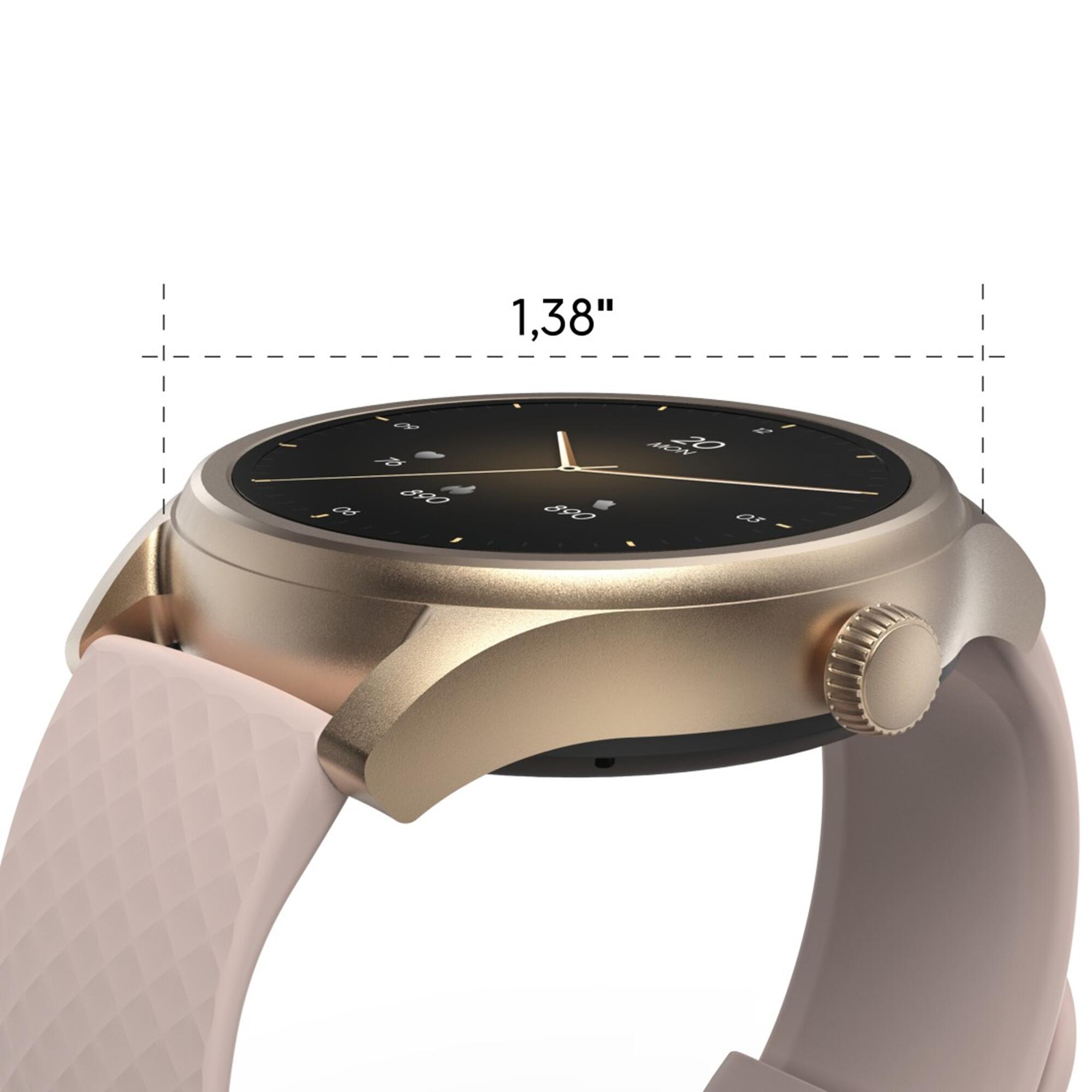 HAMA Smartwatch 5010 Refurbished, Telefonfunktion, IP68, 46mm, Ros 6/7