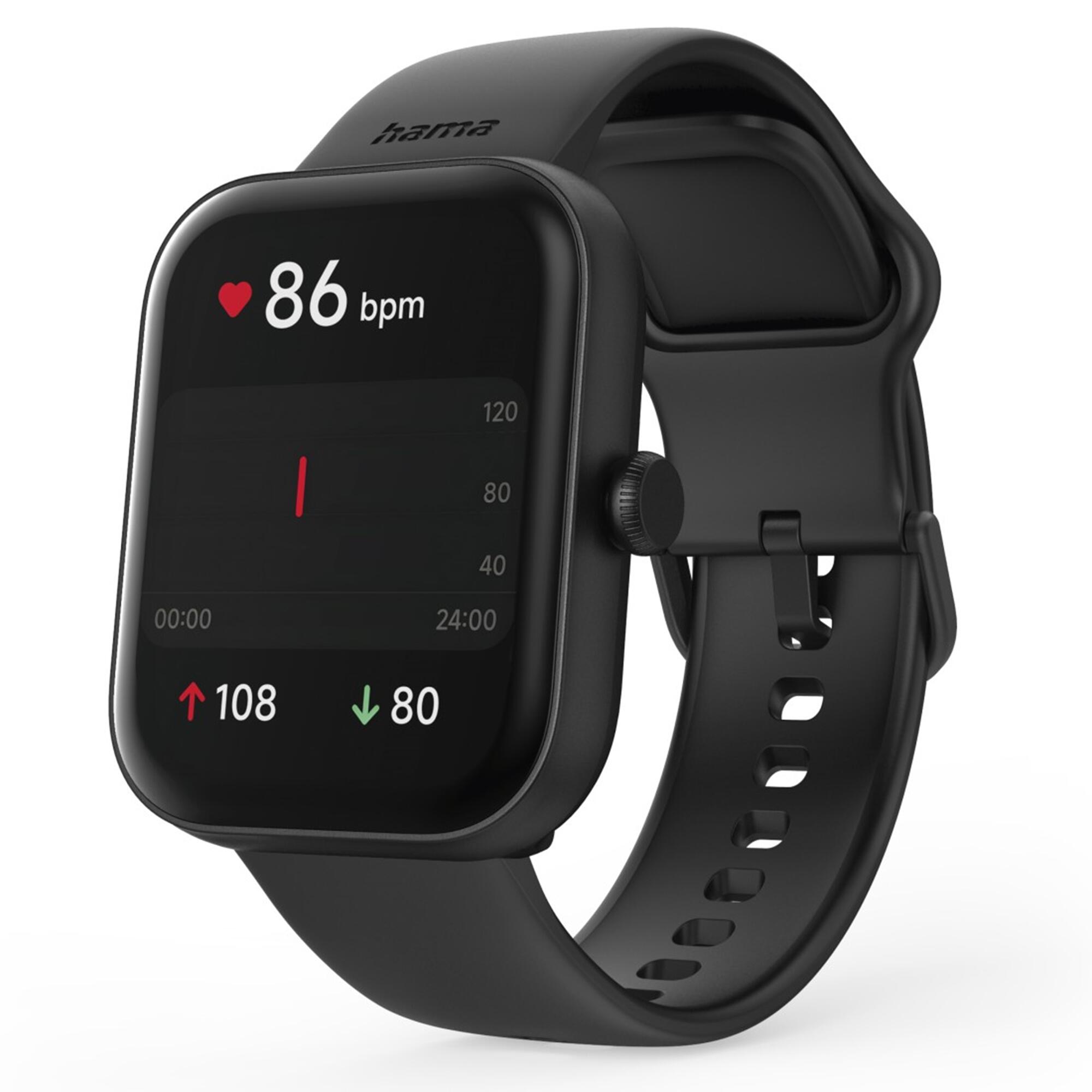 HAMA Smartwatch 5000 Refurbished, Telefonfunktion, IP68, 47mm, Sch 4/7