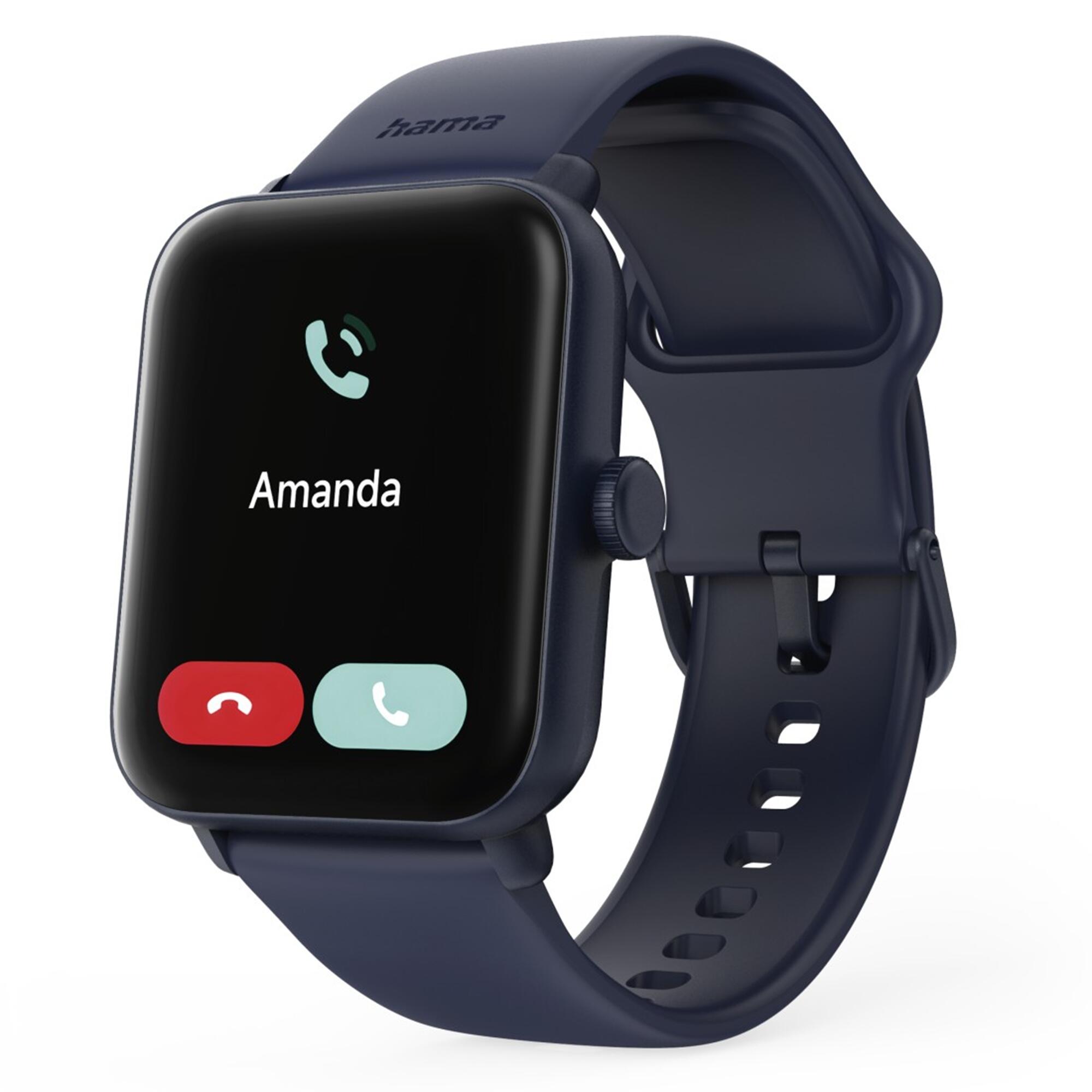 HAMA Smartwatch 6010 Refurbished, GPS, 44mm, Blau 4/7